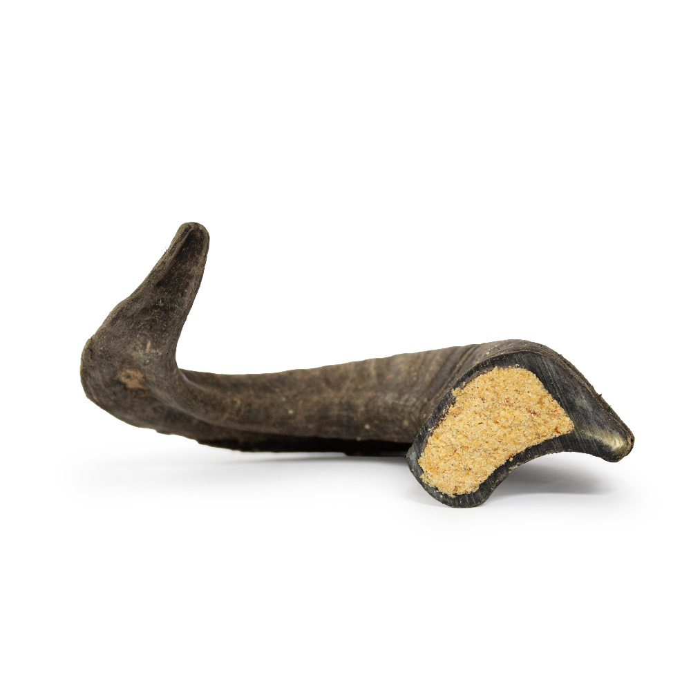 Snack'it Lammehorn fyldt med oksepandebraskpulver